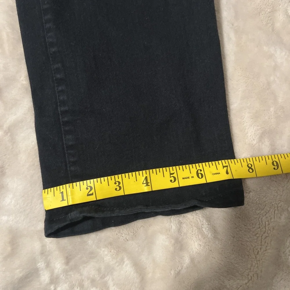 Lauren Ralph Lauren Women's Black Jeans Modern Straight Curvy Fit Size 14W